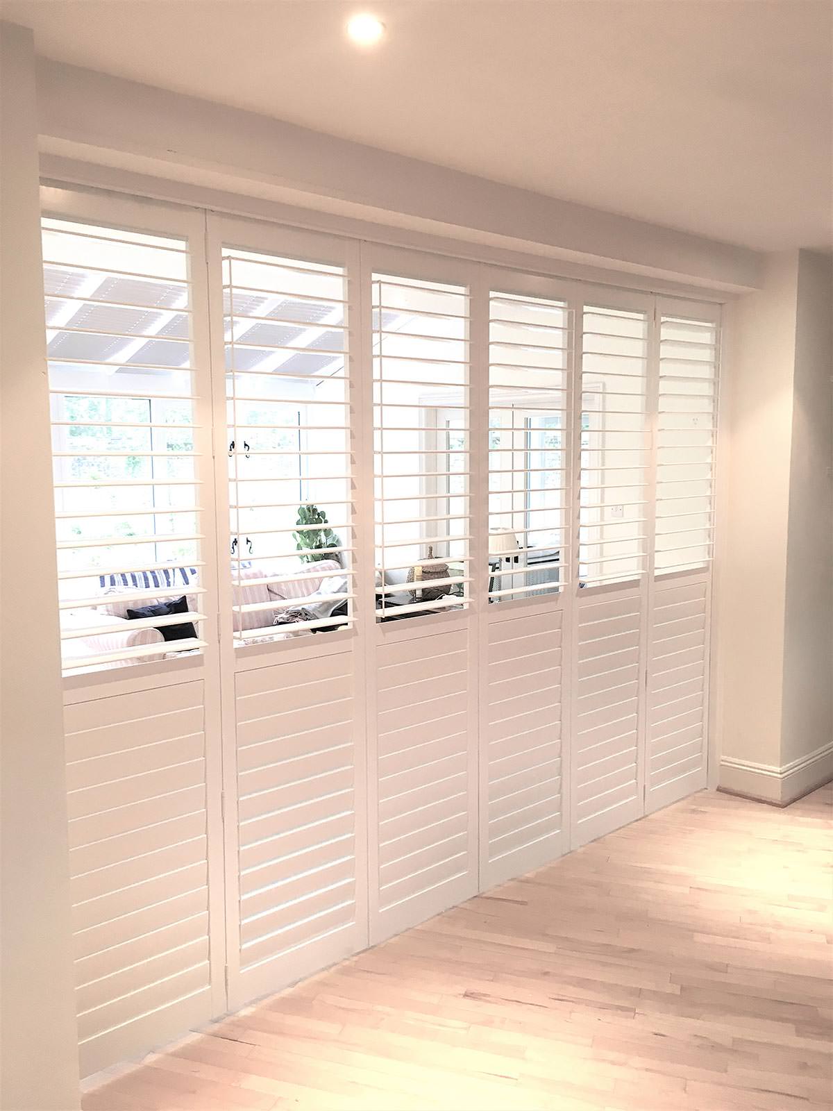 room divider shutters taunton