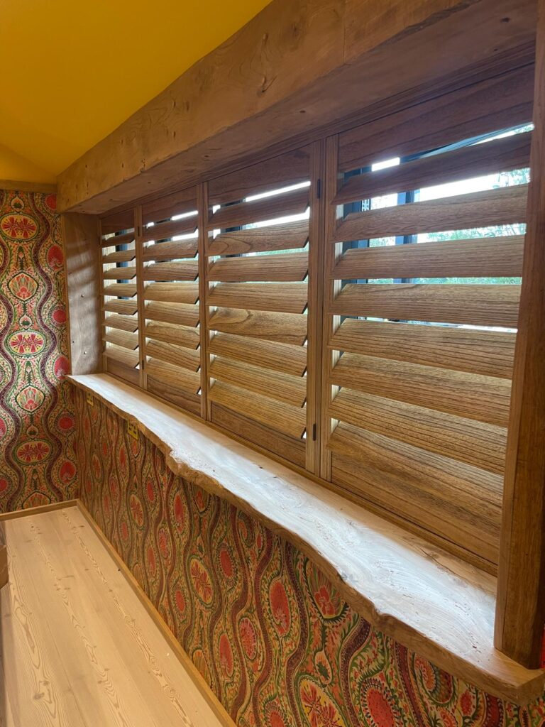 Full Height Hardwood Shutters