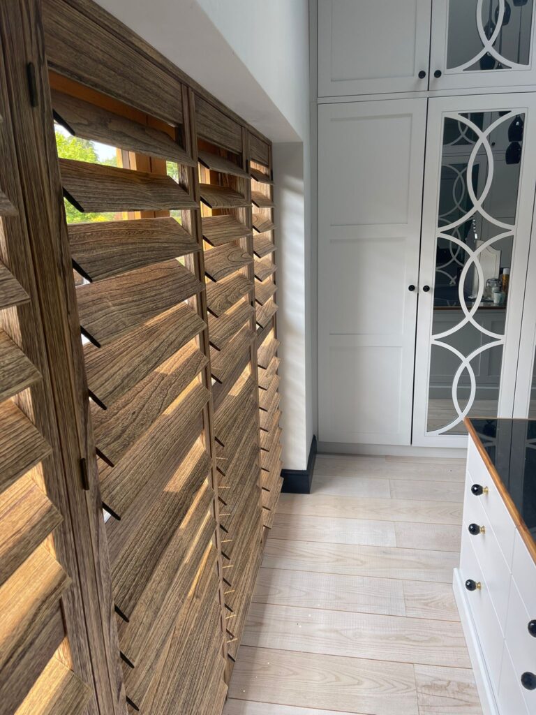 Exeter Plantation Shutters In Kitchen