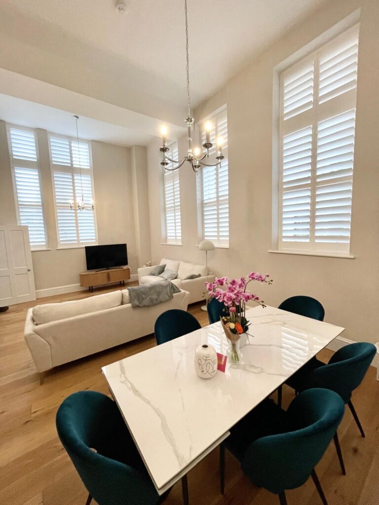 Full Height Plantation Shutters Georgian Style