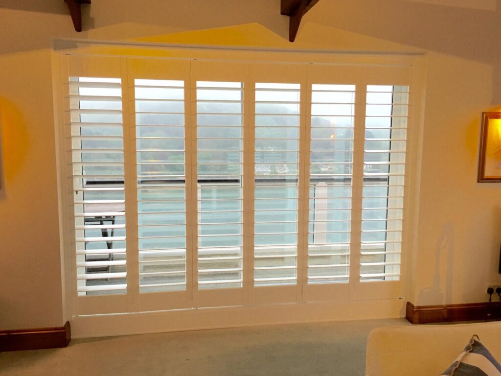 Full Height Tracked Shutters