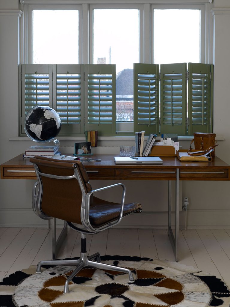 wooden office shutters